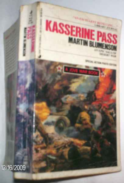 M. Blumenson: Kasserine pass - an epic saga of desert war