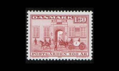 Tanska 697 ** Posti 200v (1980)