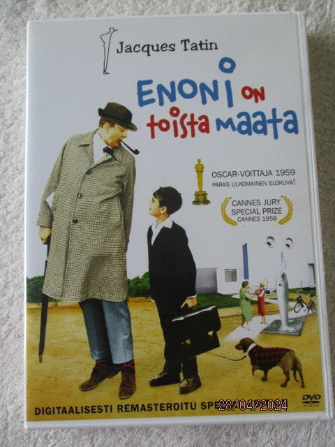Jacques Tati ENONI ON TOISTA MAATA (DVD)