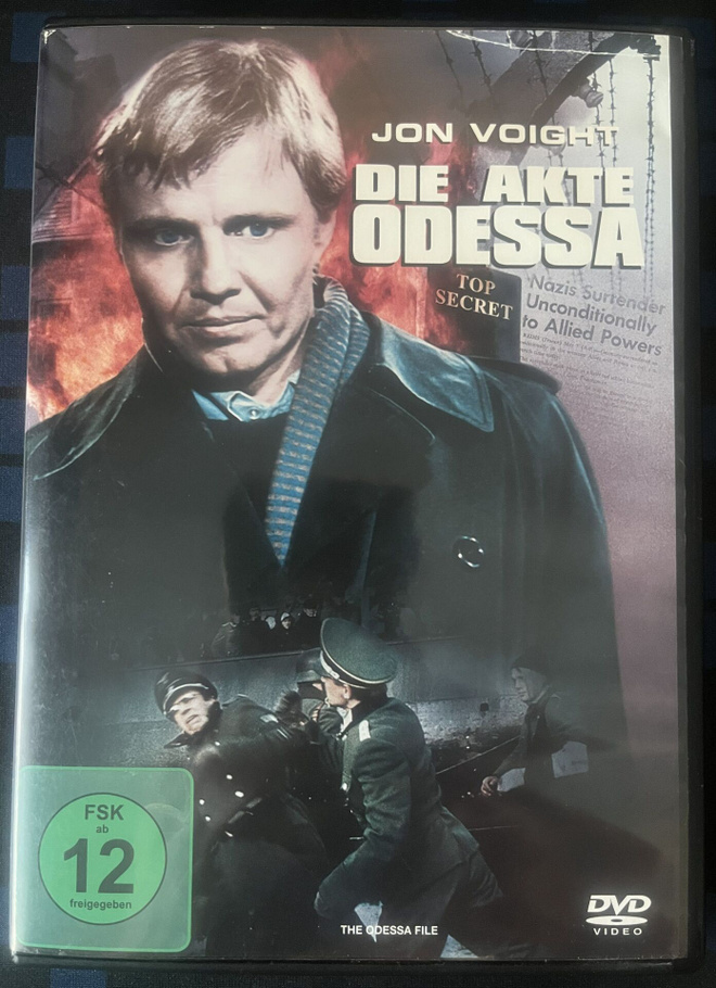 Odessan miehet (1974) Jon Voight & Derek Jacobi (DVD)