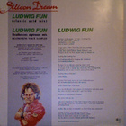 SILICON DREAM :: LUDWIG FUN :: VINYYLI 12"   MAXI     1989 - pikkukuva 2