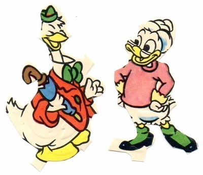 WANHA DISNEY / Mummo Ankka ja Hansu. 1960-l.