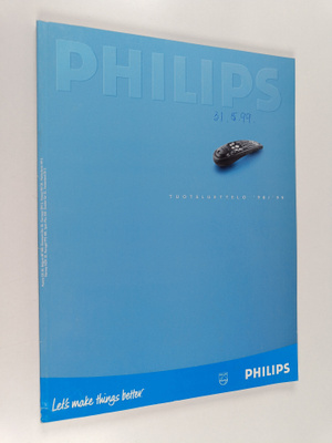 Philips : Kulutuselektroniikan tuoteluettelo '98/'99