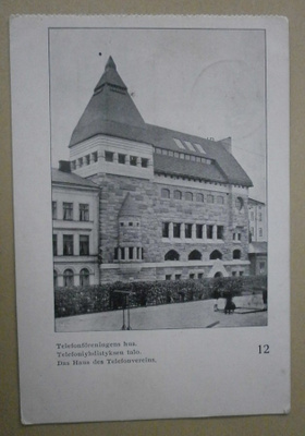 Helsinki, Telefoniyhdistyksen talo, mv pk, p. 1911