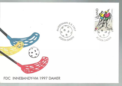 ÅLAND EPK FDC 3/1997: Salibandy