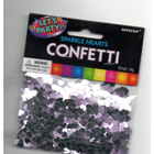 KONFETTEJA °°VAALEANPUNAISET SYDÄMET°°/( Avaamaton pss. 14g) - pikkukuva 3