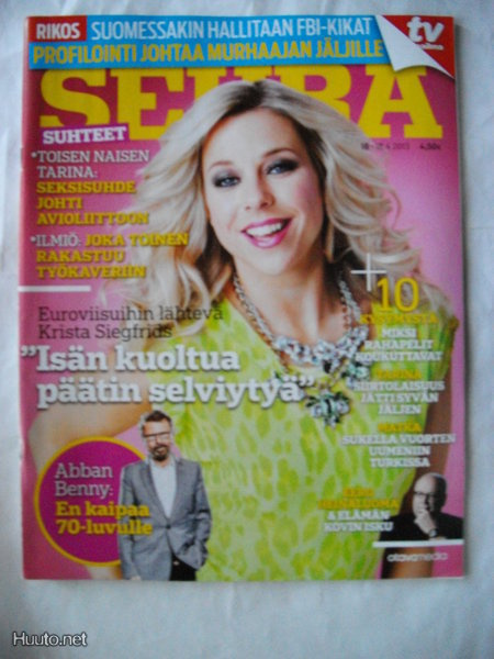 Seura lehti Nro 16/2013 (13.3)