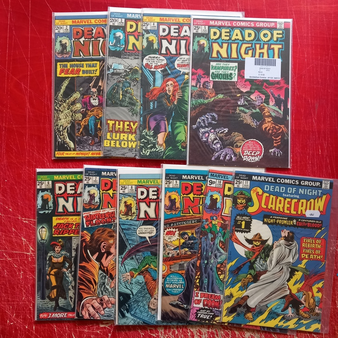 Dead of night setti , Marvel kauhua
