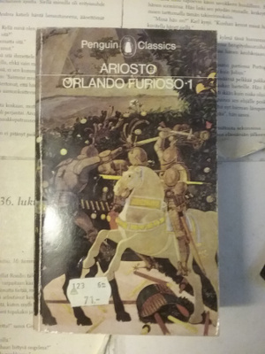 Ariosto - Orlando Furioso 1 (paperback)