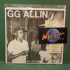 GG ALLIN - NO ROOM M-/EX+ 7" SINGLE + NIMMARIT - pikkukuva 1