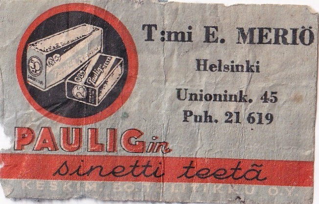 Helsinki, T:mi E. Meriö   b511