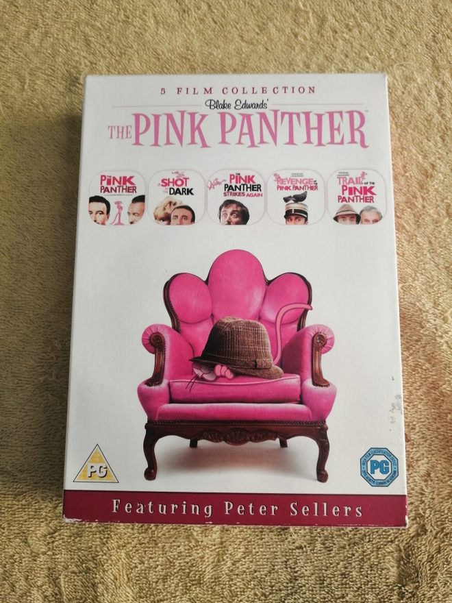 THE PINK PANTHER 5 FILM COLLECTION DVD