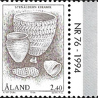 Åland 1994 Kivikausi 2,40 mk välilöpari numero ** LaPe 088 - pikkukuva 1