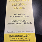 Aikataulut Heinola 2006-2007 - pikkukuva 1