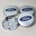 Ford vannekeskiöt – Kromireunus, Kromi-Sininen – 60mm (4kp - pikkukuva 1