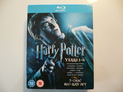 7-DISC BLU-RAY SET - HARRY POTTER : YEARS 1-6 -09