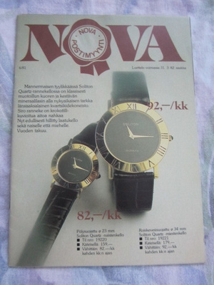 Postimyyntikuvasto Nova postimyynti 6 / 1981