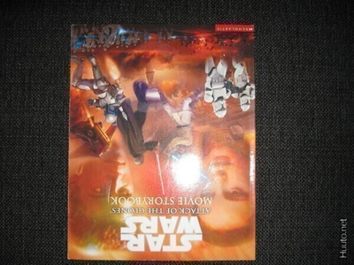 Star wars attack of the clones movie storybook v.2002