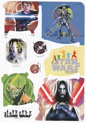 MLP 2172 STAR WARS Kiiltokuva-arkki b