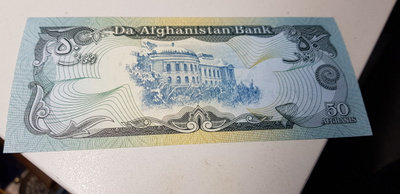 50 afghanis  kl  Pakka sileä