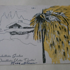 Tampere, Ilon pisara -lomakoti, joulukortti, p. 1956 - pikkukuva 1