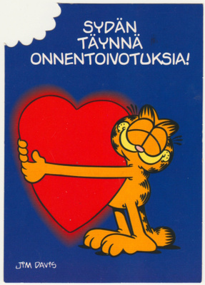Karvinen : Sydän täynnä onnentoivotuksia