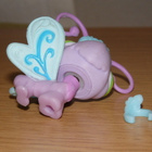 LITTLEST PET SHOP lila-minttu PERHONEN #478 + korut - pikkukuva 5