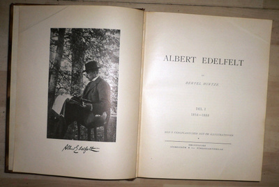 Bertel Hintze : Albert Edelfelt I -II 1942 1.p.