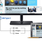 Samsung Syncmaster S27H850QF - 27" FHD++ 2560x1440 PLS USB-C - pikkukuva 2