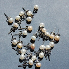 Hopeiset helmikorvakorut, 5mm - pikkukuva 3