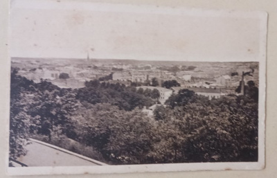Turku, yleissilmäys kaupungista Mikaelin kirkolle päin, k-k