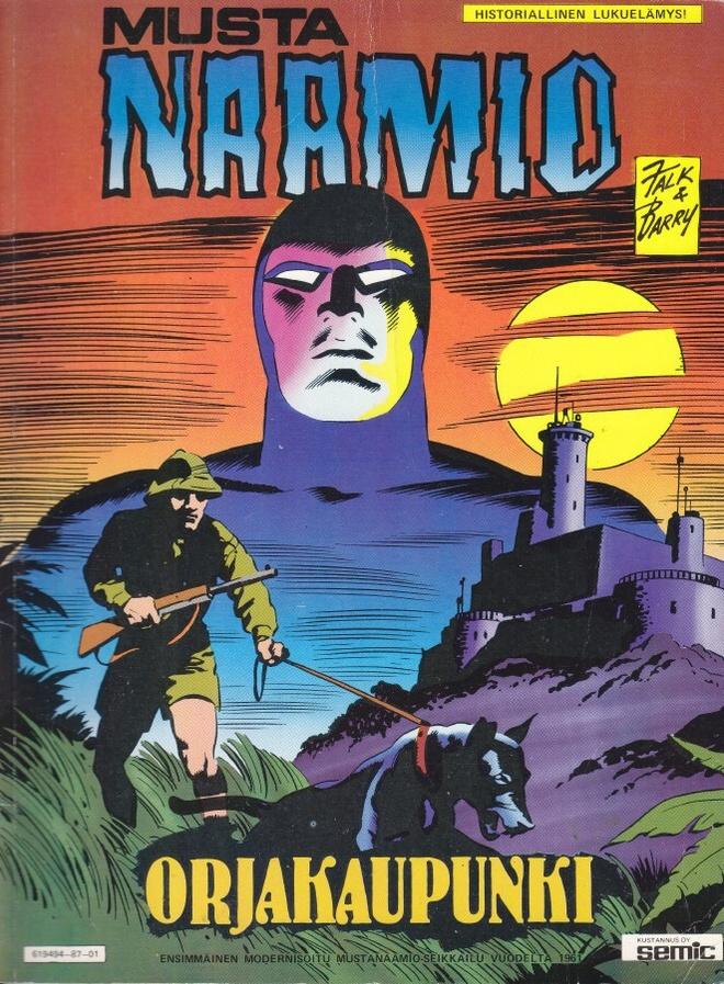 Mustanaamio: Orjakaupunki  (Semic 1987)