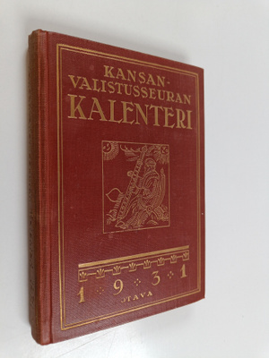 Kansan valistusseuran kalenteri 1931