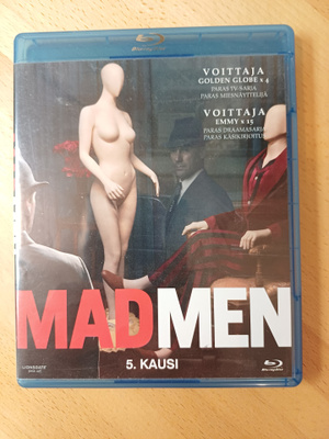 Mad Men, 5. kausi. Blu-ray. 3 discs