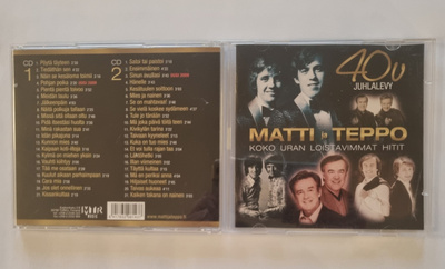 MATTI JA TEPPO: 40 V JUHLALEVY 2CD