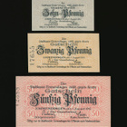 Saksa Notgeld 10, 20, 50 Pfg, Emmendingen 1.8.1917 - pikkukuva 1