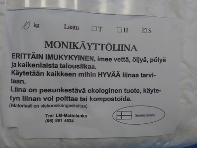 Kuitukangasliina 10kg