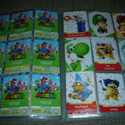 Panini Super Mario trading card keräilykansio ja kortteja - pikkukuva 3