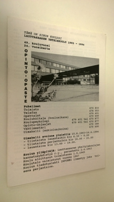 Lauttasaaren yhteiskoulu 1993-1994 (49. kouluvuosi)