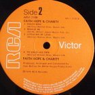 FAITH HOPE AND CHARITY::FAITH HOPE & CHARITY::VINYYLI 1975 - pikkukuva 4