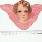 *EO 5906, iso pinkki siipienkeli, 13,5 x 8,5 cm * - pikkukuva 1