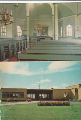 KIRKKOKORTTI - IKAALISTEN KIRKKO - SISÄKUVA