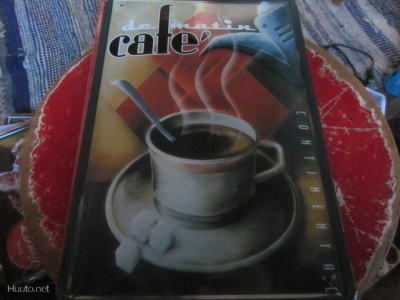 Peltikyltti kahvi, de matin cafe