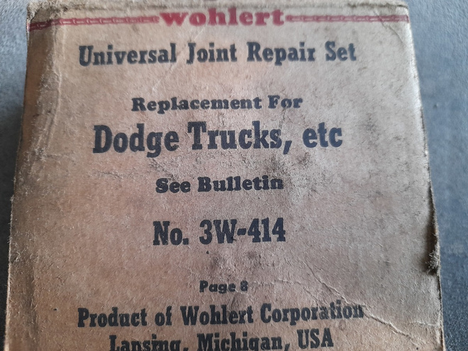 Dodge truck kardaanin ristikko