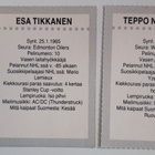 Esa Tikkanen ja Teppo Numminen kortit 1980 vaiheilta - pikkukuva 2