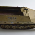 Saksalainen puolitelavaunu Sd.Kfz.251 mittakaava 1:16 - pikkukuva 2
