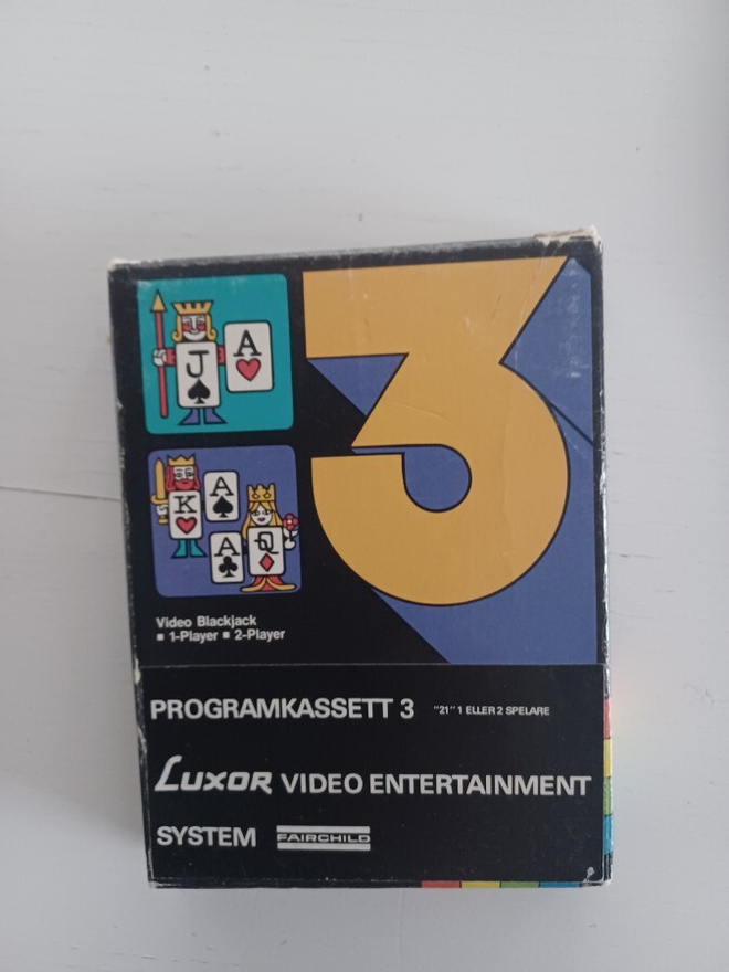 Fairchild Channel F - Videocart 3  ( CIB )