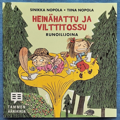 HEINÄHATTU JA VILTTITOSSU RUNOILIJOINA – äänikirja-CD 2015