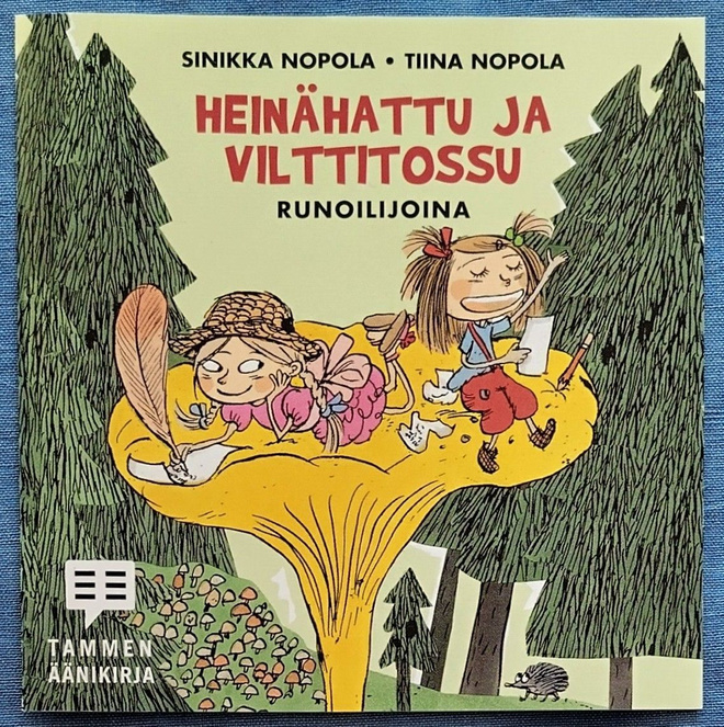 HEINÄHATTU JA VILTTITOSSU RUNOILIJOINA – äänikirja-CD 2015