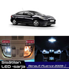 Renault Fluence Sisätilan LED-sarja 14-osainen - pikkukuva 1